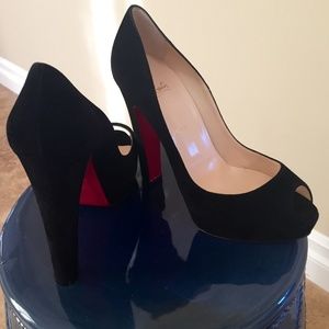 Christian Louboutin Suede Bambou Pumps - 10/40